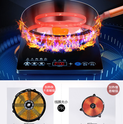 家電節高端家用電磁爐詳情頁產品描述頁通用